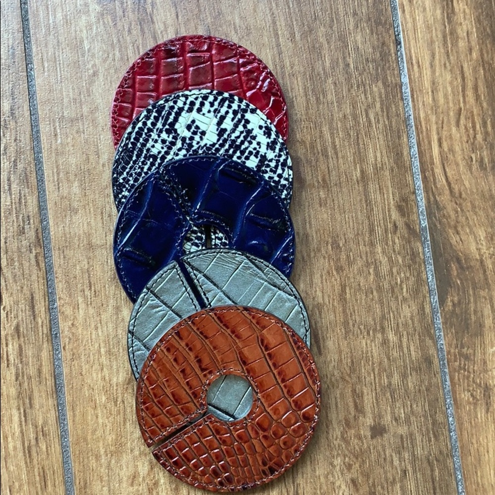 Brahmin Set of 5 Wine Charms - Rare !